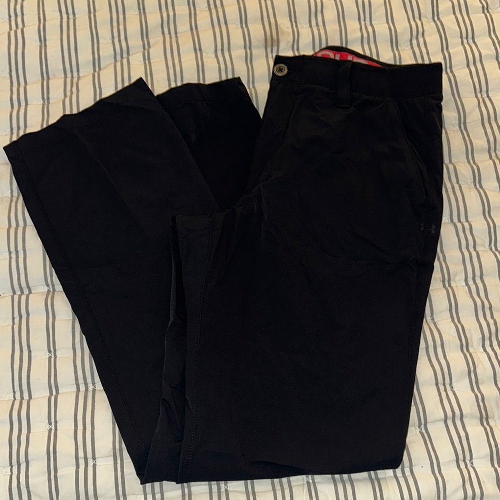 Under Armour Men's Black Golf Pants